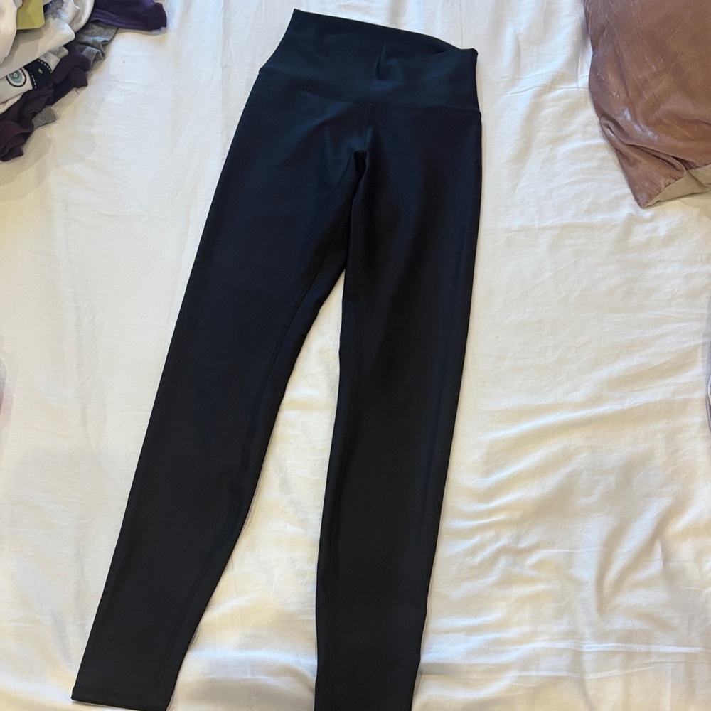 Alo Full Length Air Lift High-Waisted Black Leggings